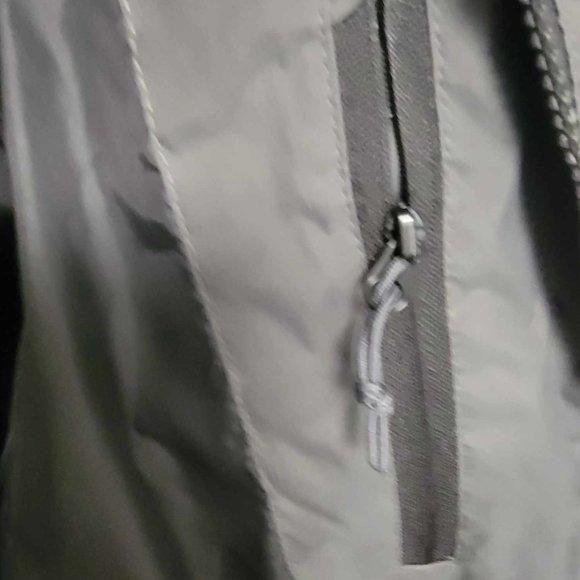 Champions Mens Medium black Jacket waterproof lined hood M winter fall - Picture 9 of 16